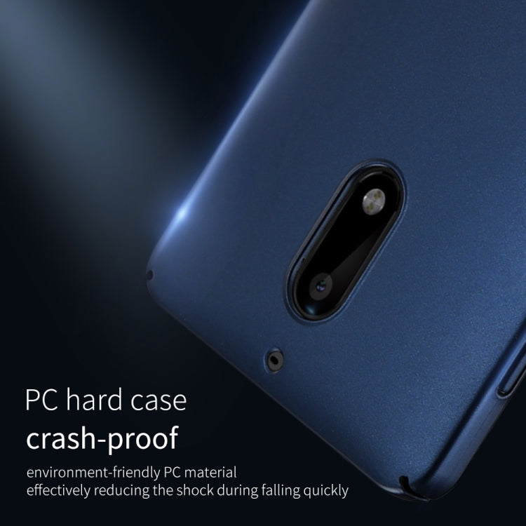 Lenuo for Nokia 6 PC Ultra-thin Impact Protection Case (Black)