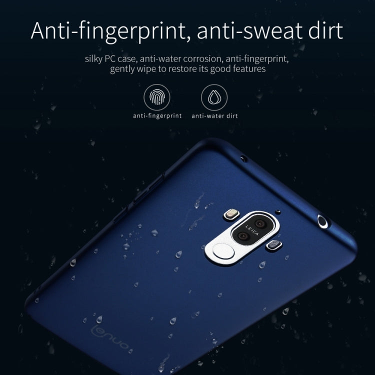 Lenuo for Huawei Mate 9 PC Ultra-thin Impact Protection Case (Blue)