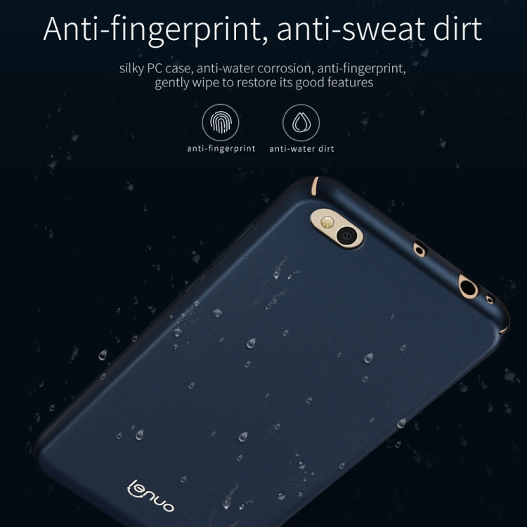 Lenuo for Xiaomi Mi 5c PC Ultra-thin Impact Protection Case (Blue)
