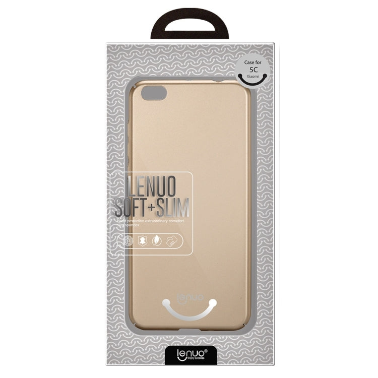 Lenuo for Xiaomi Mi 5c PC Ultra-thin Impact Protection Case (Blue)