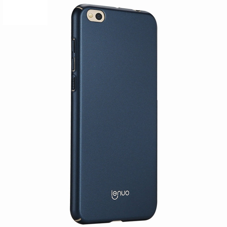 Lenuo for Xiaomi Mi 5c PC Ultra-thin Impact Protection Case (Blue)