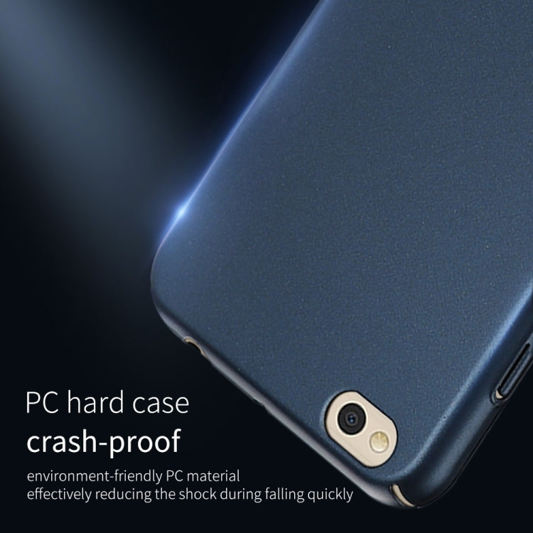 Lenuo for Xiaomi Mi 5c PC Ultra-thin Impact Protection Case (Blue)