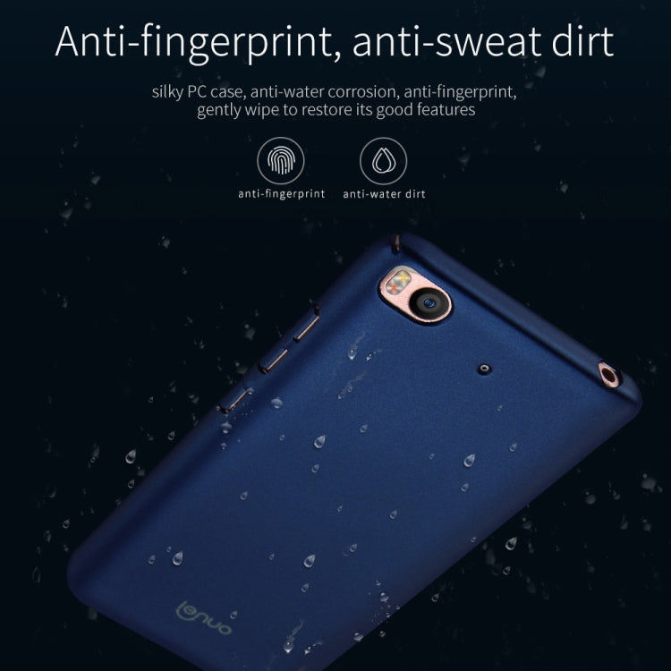 Lenuo for Xiaomi Mi 5s PC Ultra-thin Impact Protection Case (Blue)