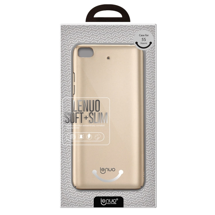 Lenuo for Xiaomi Mi 5s PC Ultra-thin Impact Protection Case (Blue)