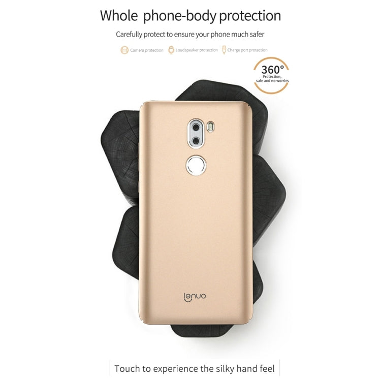 Lenuo for Xiaomi Mi 5s Plus PC Ultra-thin Impact Protection Case (Gold)