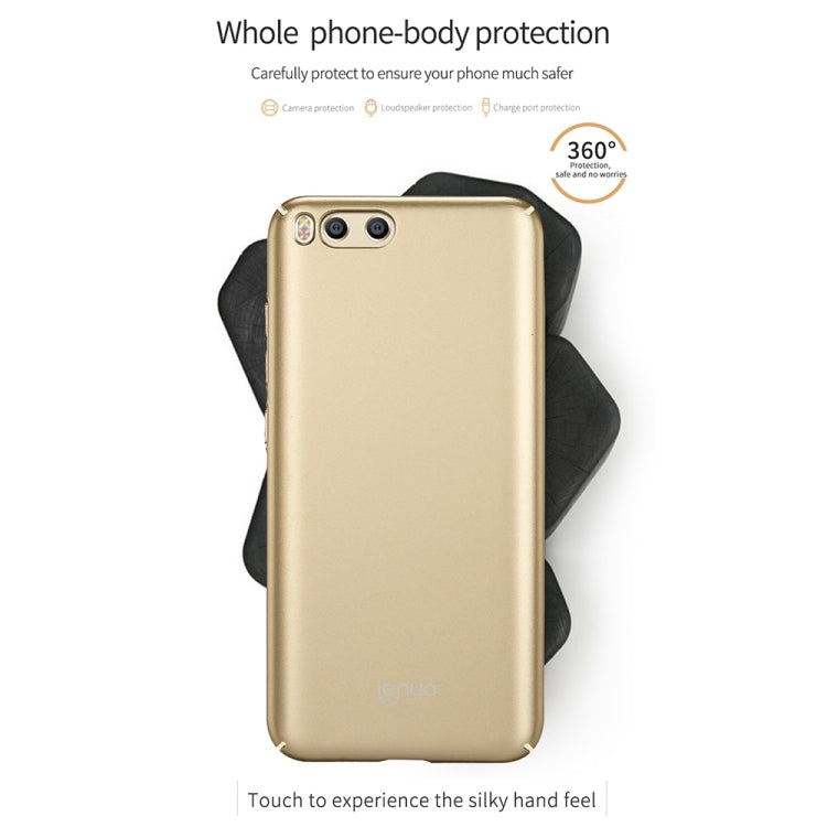 Lenuo for Xiaomi Mi 6 PC Ultra-thin Impact Protection Case (Blue)