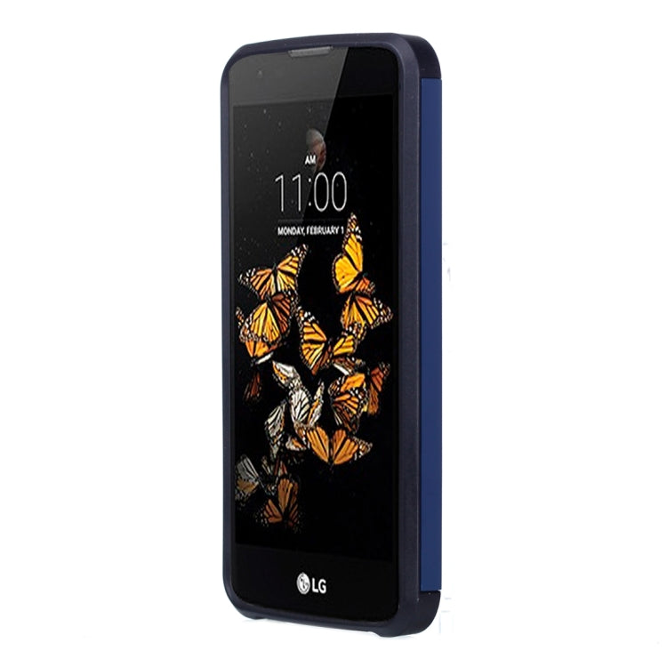 For LG K8 Corselet TPU + PC Combination Protective Case