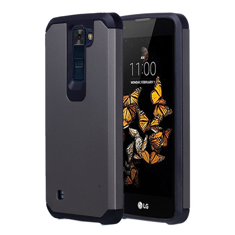 For LG K8 Corselet TPU + PC Combination Protective Case