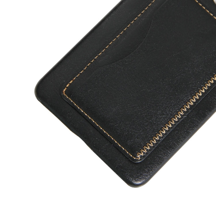 For Huawei Mate 9 Pro Crazy Horse Texture Solid Color Leather Surface PC Protective Case Back Cover with Holder & Card Slot