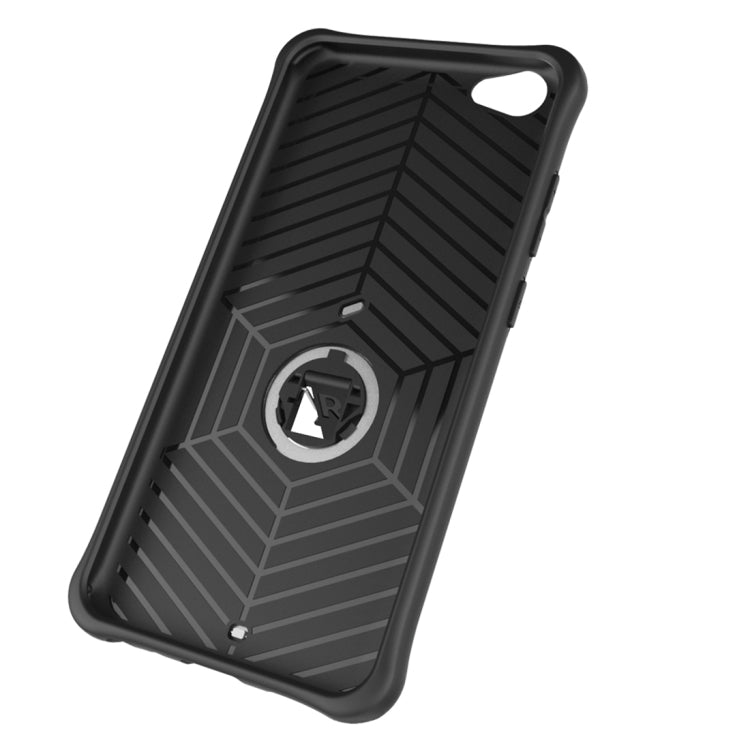 For Vivo V5 / Y67 Shock-Resistant 360 Degree Spin Sniper Hybrid Case TPU + PC Combination Case with Holder