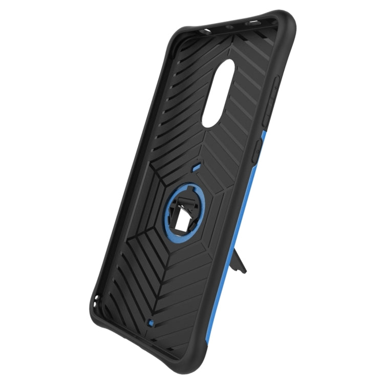 For Xiaomi Redmi Note 4 / 4X Shock-Resistant 360 Degree Spin Sniper Hybrid Case TPU + PC Combination Case with Holder