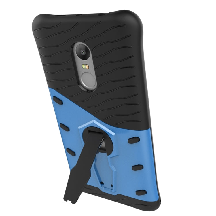 For Xiaomi Redmi Note 4 / 4X Shock-Resistant 360 Degree Spin Sniper Hybrid Case TPU + PC Combination Case with Holder