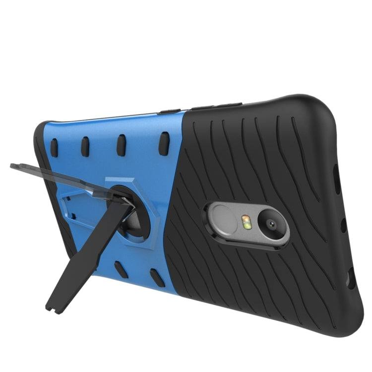 For Xiaomi Redmi Note 4 / 4X Shock-Resistant 360 Degree Spin Sniper Hybrid Case TPU + PC Combination Case with Holder