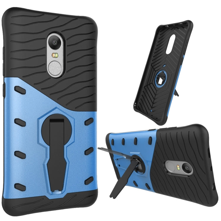 For Xiaomi Redmi Note 4 / 4X Shock-Resistant 360 Degree Spin Sniper Hybrid Case TPU + PC Combination Case with Holder