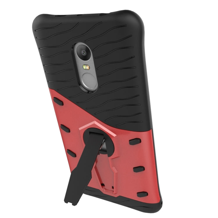 For Xiaomi Redmi Note 4 / 4X Shock-Resistant 360 Degree Spin Sniper Hybrid Case TPU + PC Combination Case with Holder