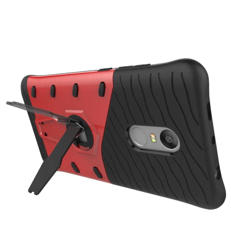 For Xiaomi Redmi Note 4 / 4X Shock-Resistant 360 Degree Spin Sniper Hybrid Case TPU + PC Combination Case with Holder
