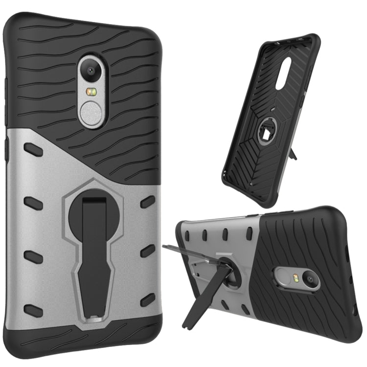 For Xiaomi Redmi Note 4 / 4X Shock-Resistant 360 Degree Spin Sniper Hybrid Case TPU + PC Combination Case with Holder