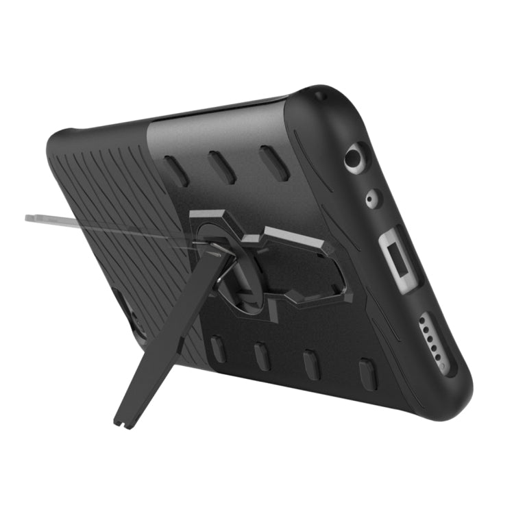 For Vivo V5 Lite / Y66 Shock-Resistant 360 Degree Spin Sniper Hybrid Case TPU + PC Combination Case with Holder