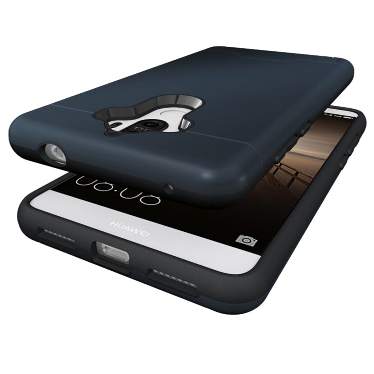 For Huawei Mate 9 Brushed Texture Separable PC + TPU Protective Combination Back Case with Holder & Card Slot