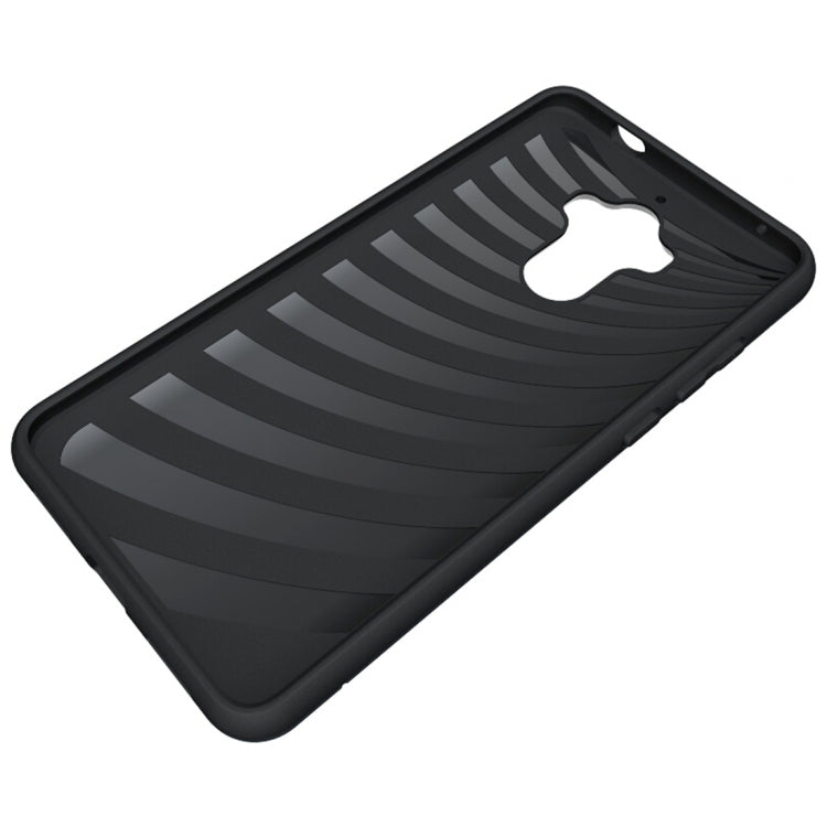 For Huawei Mate 9 Brushed Texture Separable PC + TPU Protective Combination Back Case with Holder & Card Slot