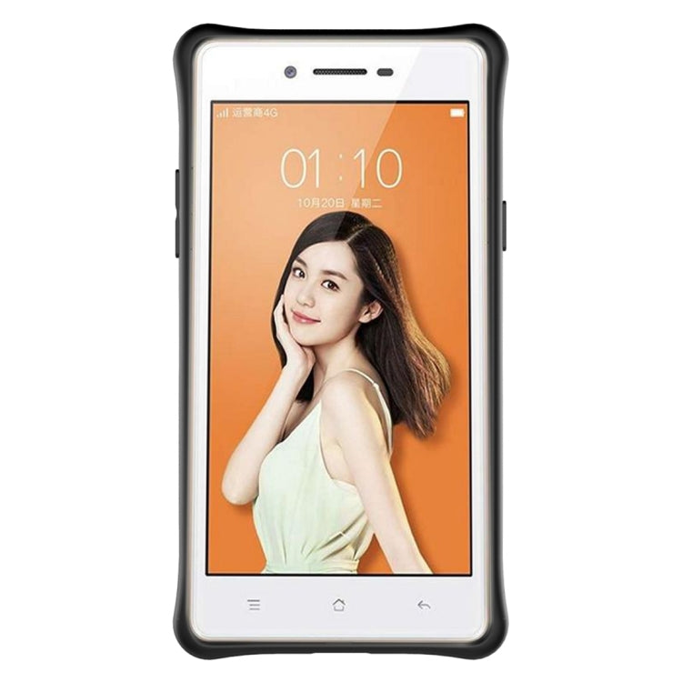 For OPPO A33 / Neo 7 Shock-Resistant 360 Degree Spin Sniper Hybrid Case TPU + PC Combination Case with Holder