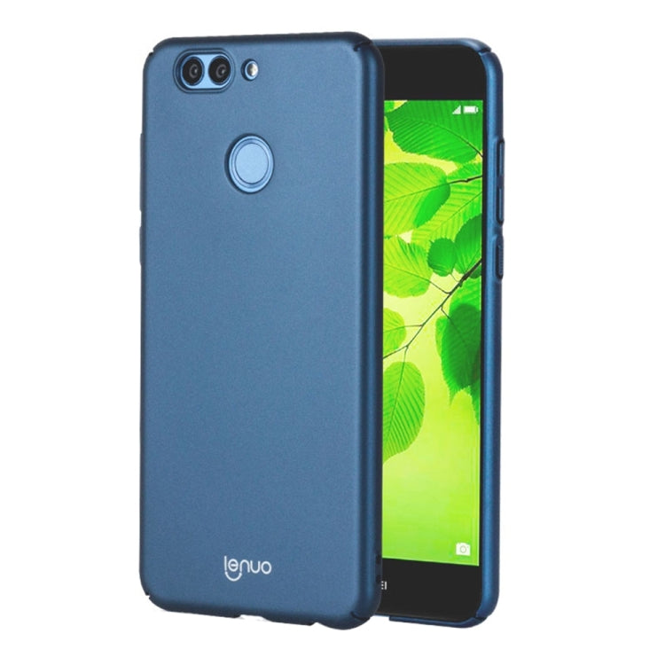 Lenuo for Huawei nova 2 Plus PC Ultra-thin Impact Protection Case (Blue)
