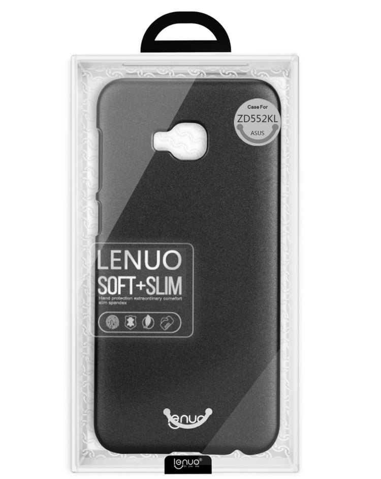 Lenuo for Asus Zenfone 4 Selfie Pro ZD552KL PC Ultra-thin Impact Protection Back Case (Black)