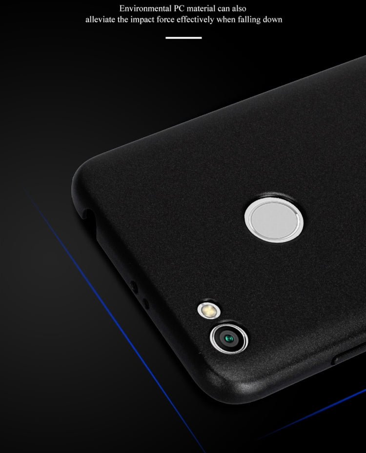 Lenuo for Asus Zenfone 4 Selfie Pro ZD552KL PC Ultra-thin Impact Protection Back Case (Black)