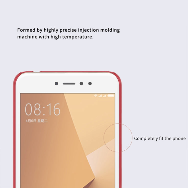 NILLKIN Frosted Shield for Xiaomi Redmi Note 5A Pro / Prime Concave-convex Texture PC Protective Case Back Cover