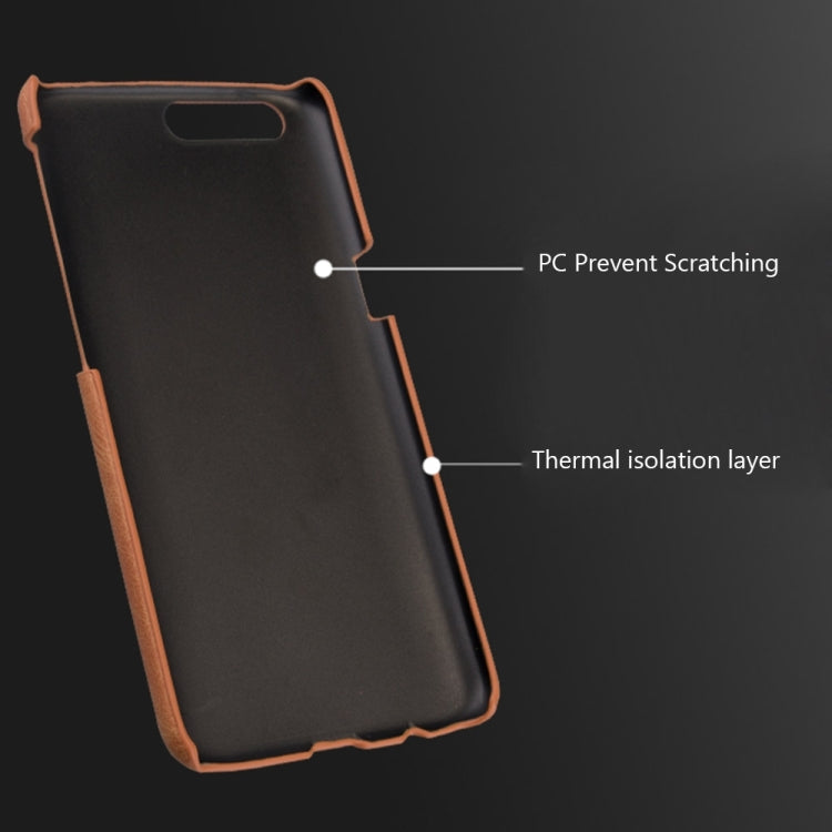 MOFI for OnePlus 5 Crazy Horse Texture Leather Surface PC Protective Case Back Cover