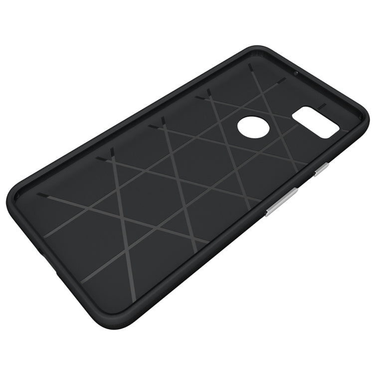 For Google Pixel 2 XL Anti-slip Armor Texture TPU + PC Protective Case Back Cover Shell