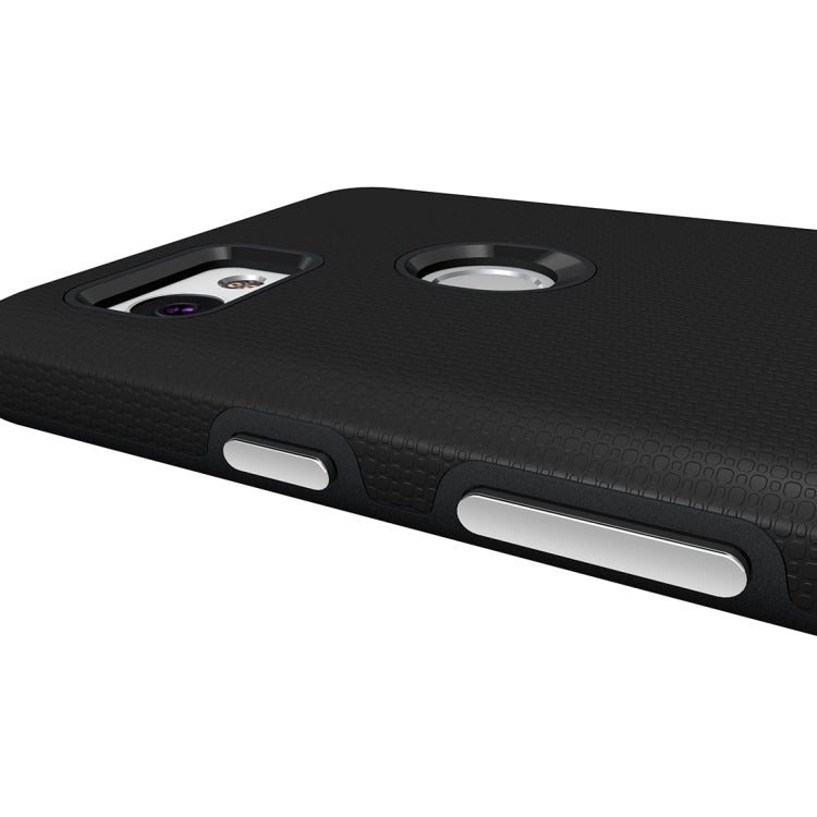 For Google Pixel 2 XL Anti-slip Armor Texture TPU + PC Protective Case Back Cover Shell