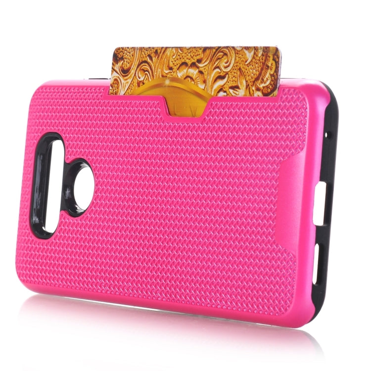 For LG G5 Dream Network Dropproof Protective Back Cover Case with Card Slots