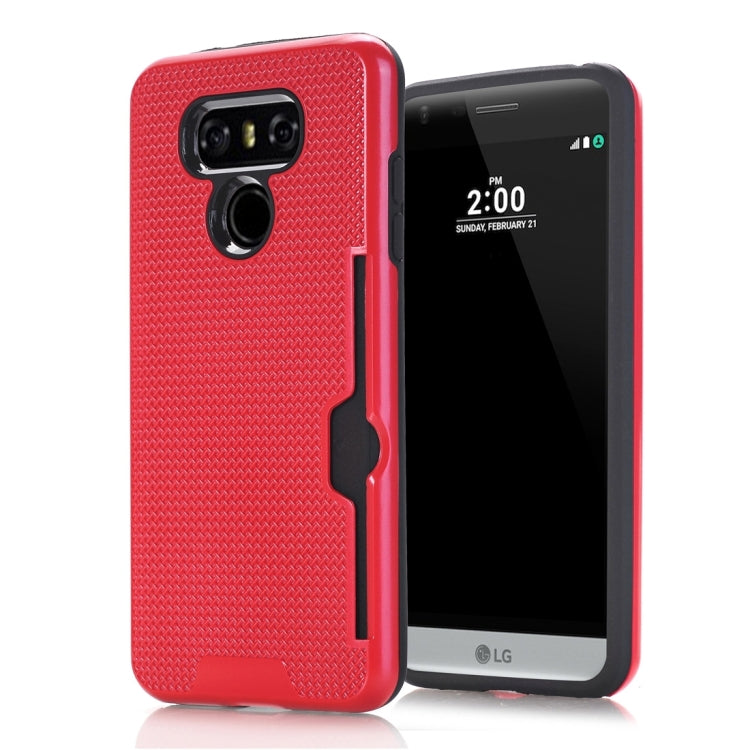 For LG G5 Dream Network Dropproof Protective Back Cover Case with Card Slots