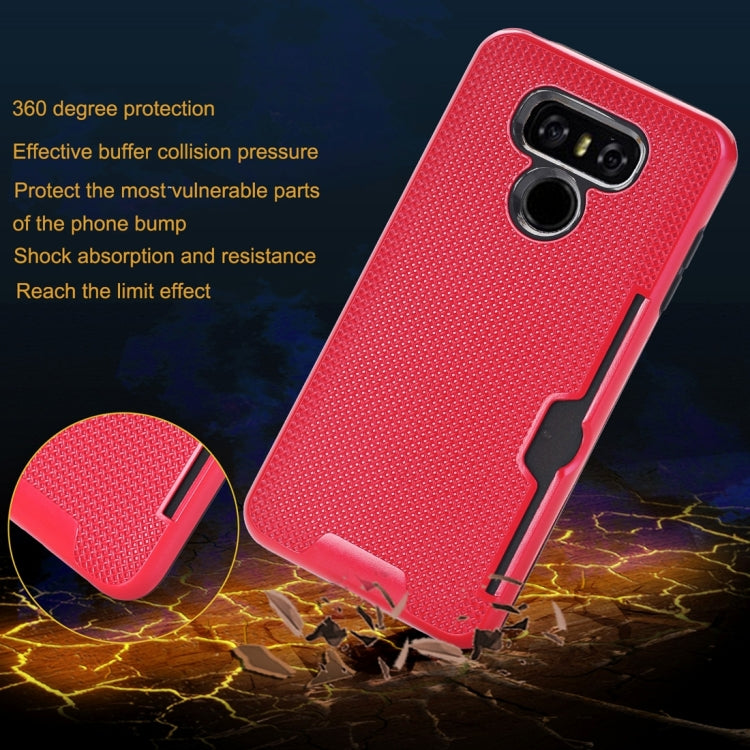 For LG G5 Dream Network Dropproof Protective Back Cover Case with Card Slots