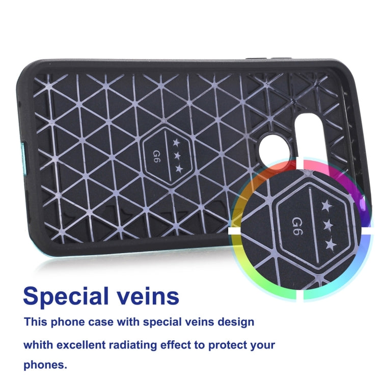 For LG G6 Dream Network Dropproof Protective Back Cover Case with Card Slots