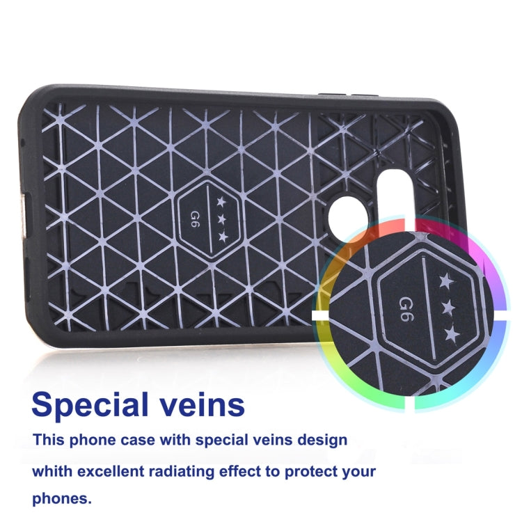 For LG G6 Dream Network Dropproof Protective Back Cover Case with Card Slots