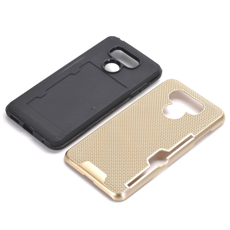 For LG G6 Dream Network Dropproof Protective Back Cover Case with Card Slots