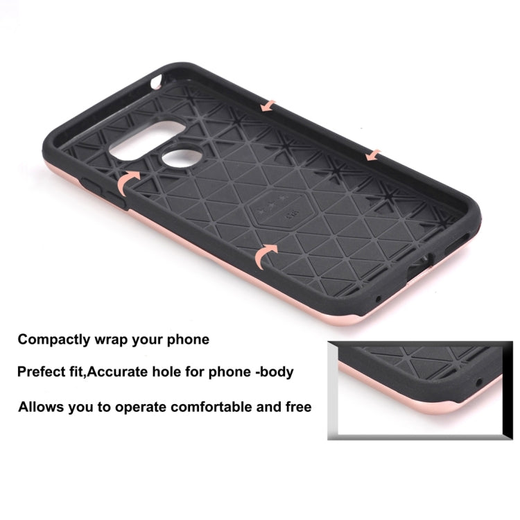 For LG G6 Dream Network Dropproof Protective Back Cover Case with Card Slots