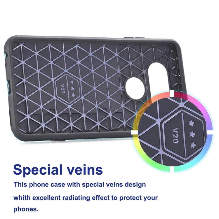 For LG V20 Dream Network Dropproof Protective Back Cover Case with Card Slots