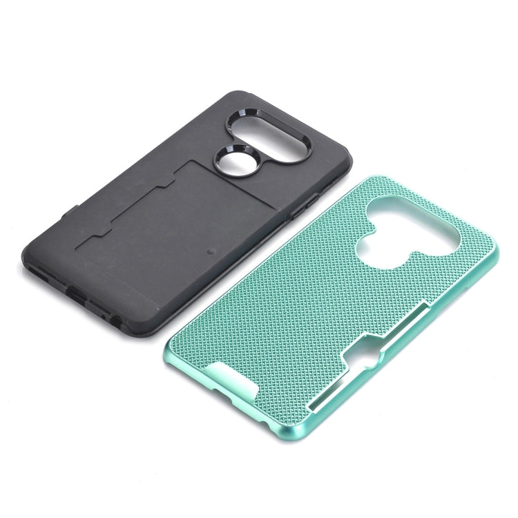 For LG V20 Dream Network Dropproof Protective Back Cover Case with Card Slots