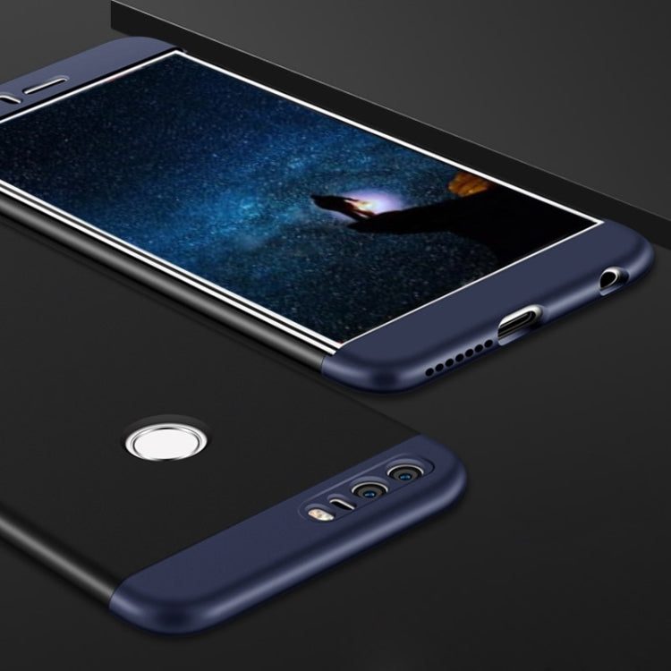 GKK for Huawei Honor 8 PC Three - paragraph Shield 360 Degrees Full Coverage Protective Case Back Cover