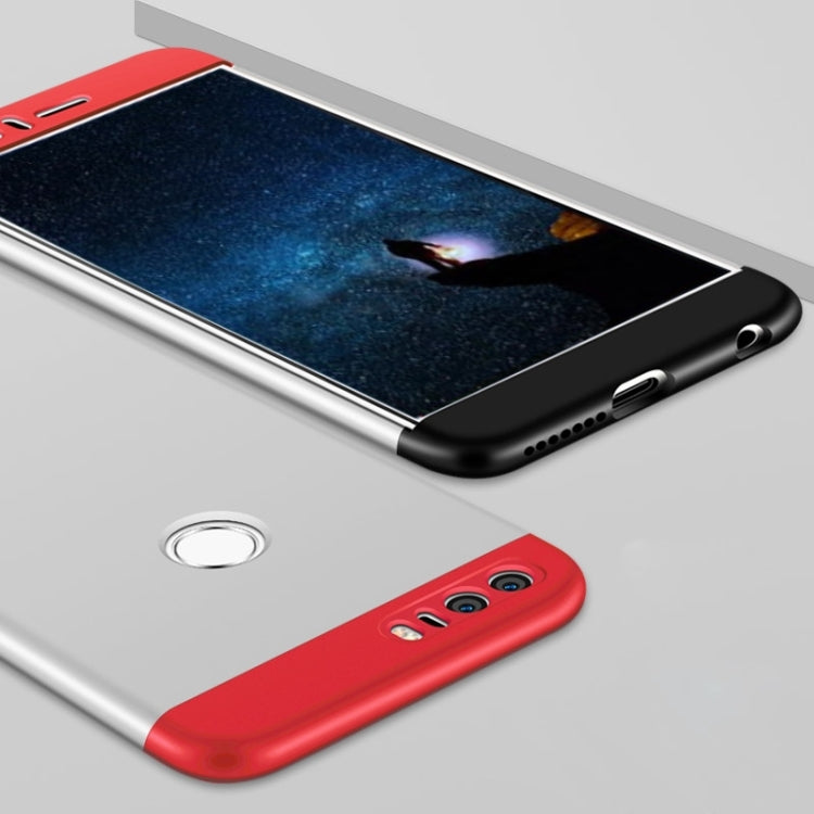 GKK for Huawei Honor 8 PC Three - paragraph Shield 360 Degrees Full Coverage Protective Case Back Cover