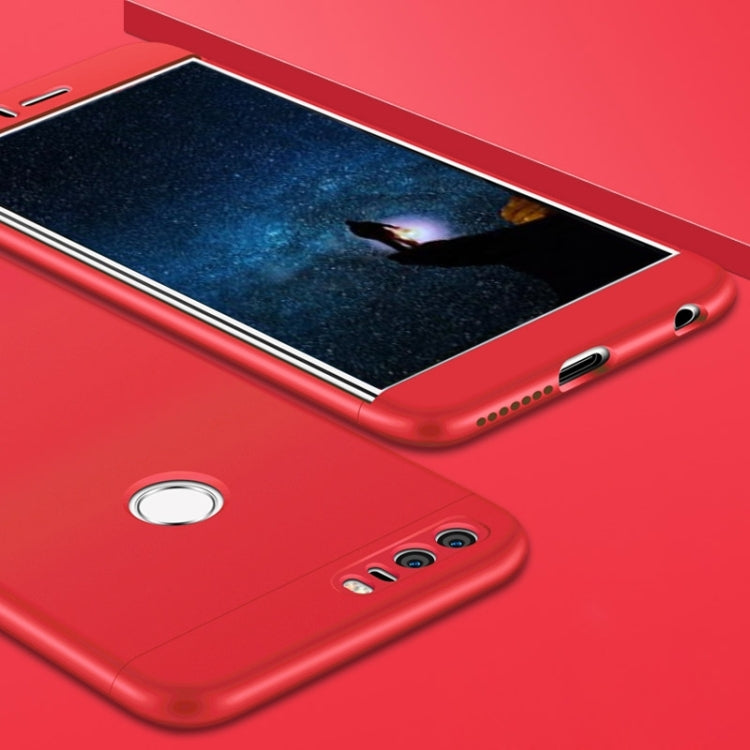 GKK for Huawei Honor 8 PC Three - paragraph Shield 360 Degrees Full Coverage Protective Case Back Cover