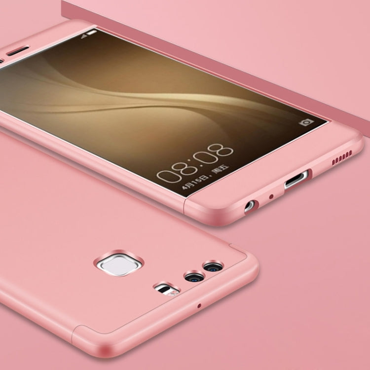 GKK for Huawei P9 PC Three - paragraph Shield 360 Degrees Full Coverage Protective Case Back Cover