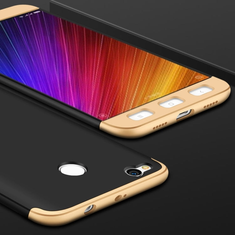 GKK for Xiaomi Redmi 4X PC Three - paragraph Shield 360 Degrees Full Coverage Protective Case Back Cover