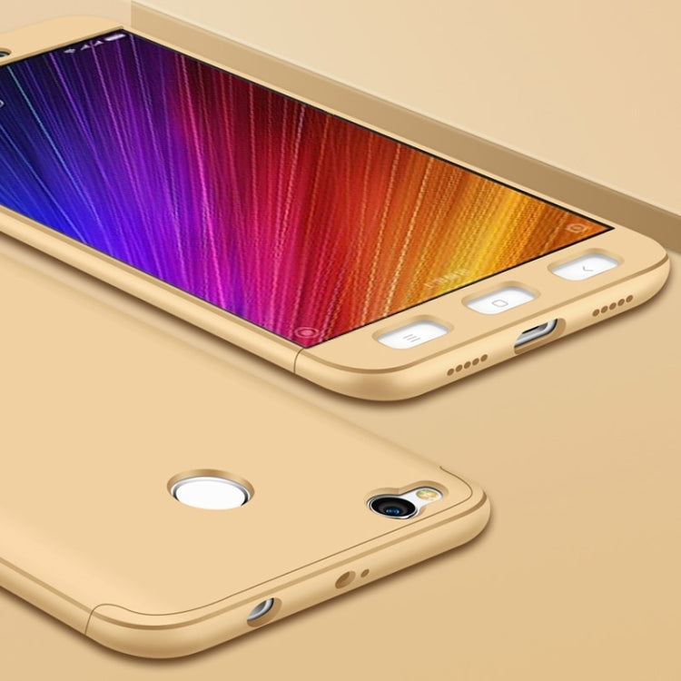 GKK for Xiaomi Redmi 4X PC Three - paragraph Shield 360 Degrees Full Coverage Protective Case Back Cover