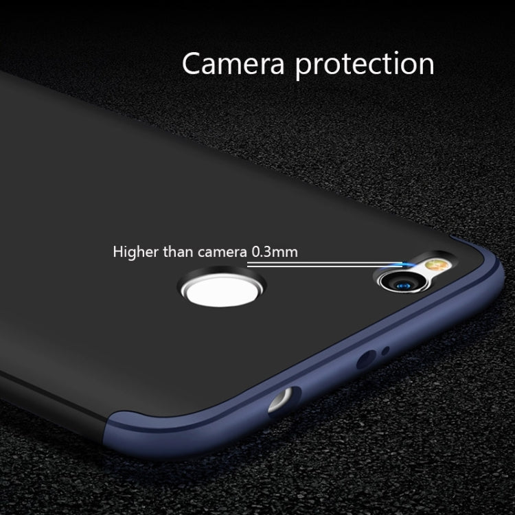 GKK for Xiaomi Redmi 4X PC Three - paragraph Shield 360 Degrees Full Coverage Protective Case Back Cover