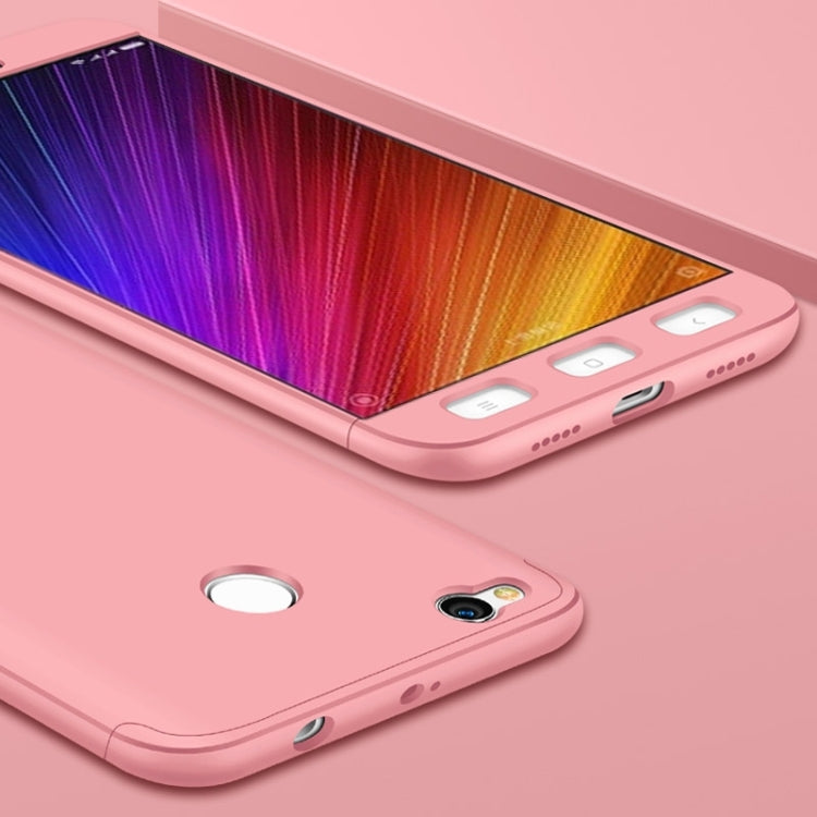 GKK for Xiaomi Redmi 4X PC Three - paragraph Shield 360 Degrees Full Coverage Protective Case Back Cover