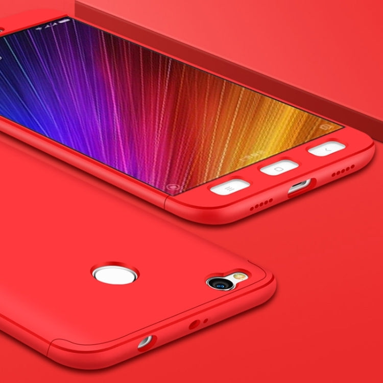 GKK for Xiaomi Redmi 4X PC Three - paragraph Shield 360 Degrees Full Coverage Protective Case Back Cover